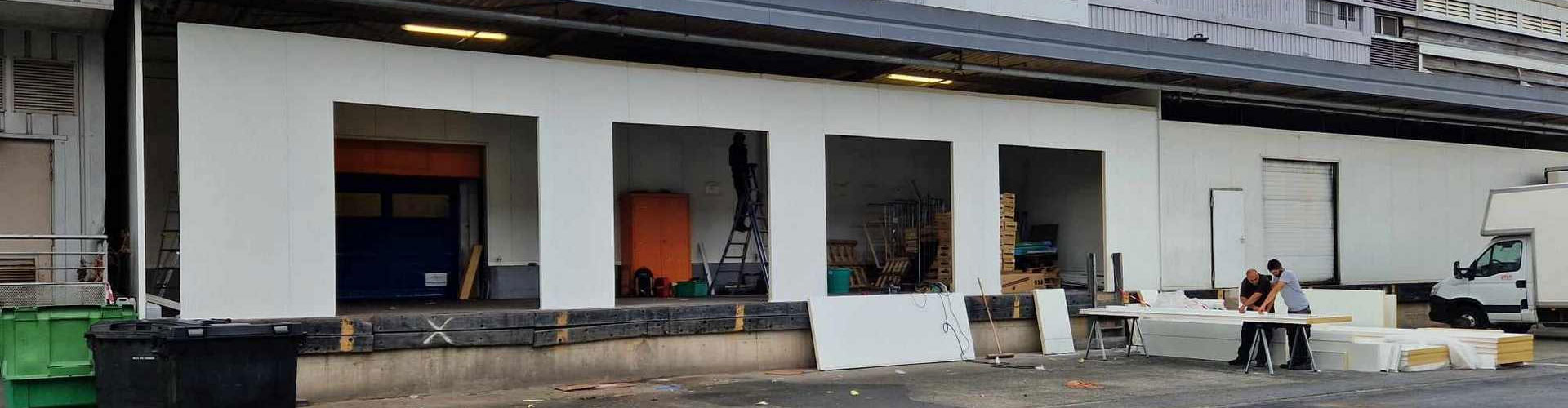 Rénovation de panneaux sandwich à Paris